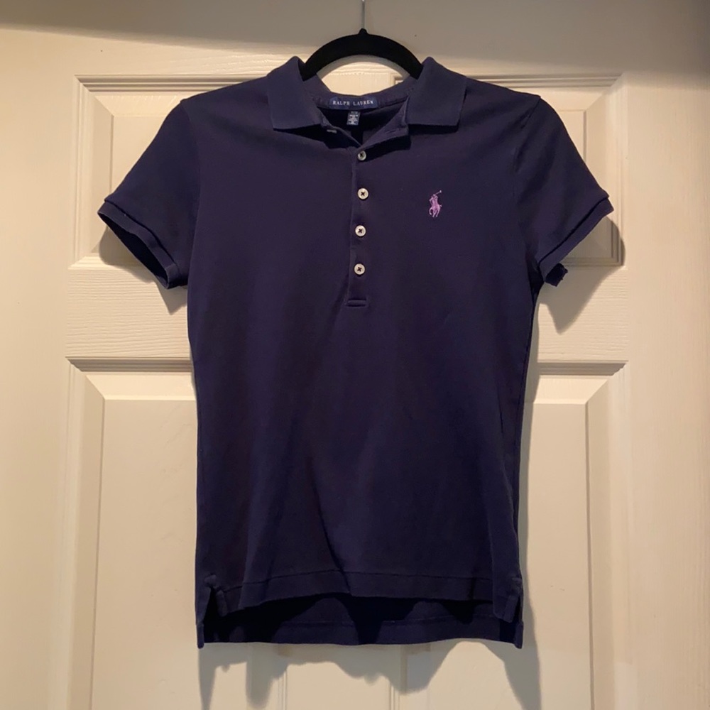 Navy blue Ralph Lauren polo